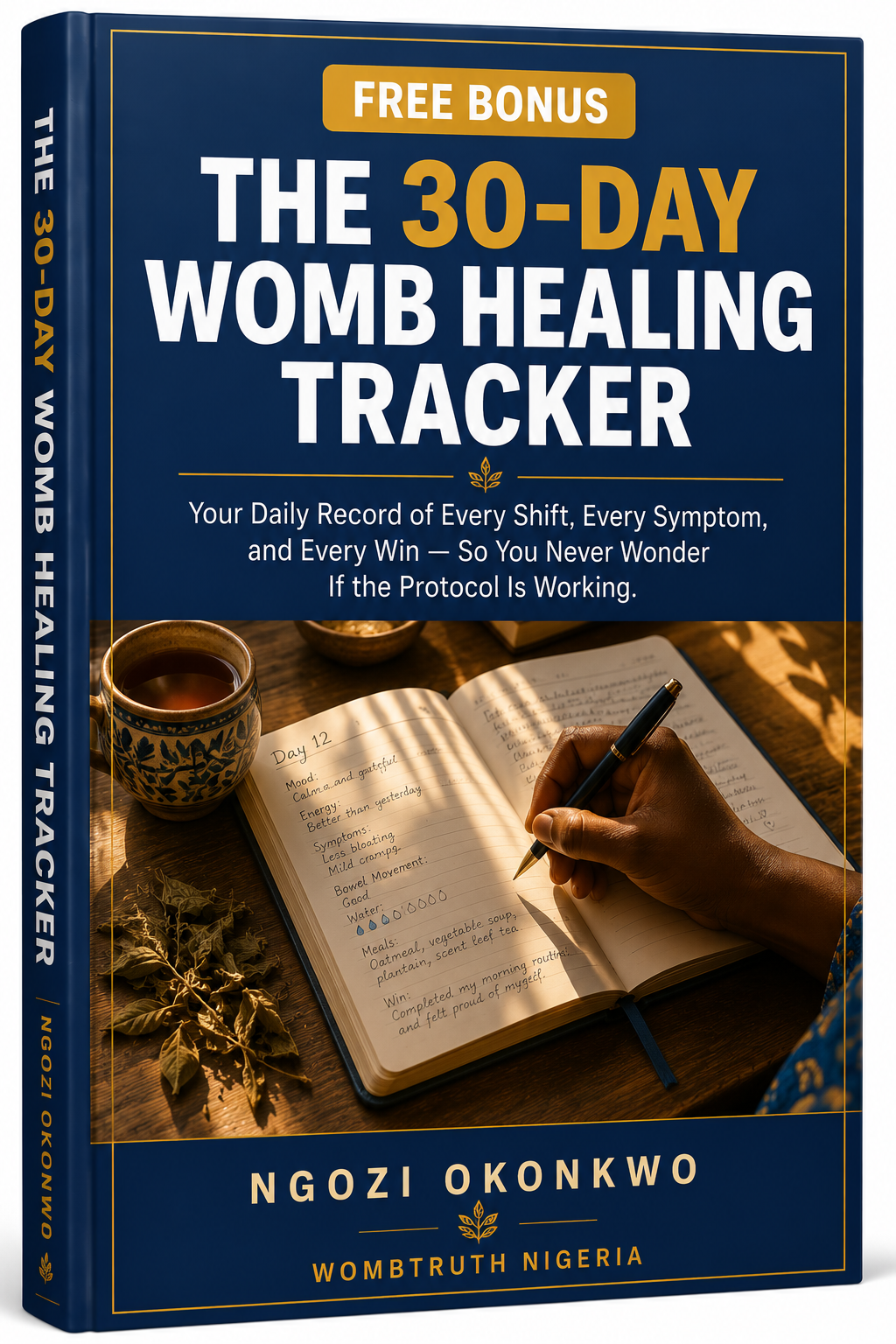 The 30-Day Womb Healing Tracker